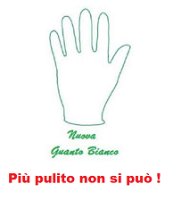 Guanto Bianco LAVAGGIO DIVANI PULIZIA DIVANI